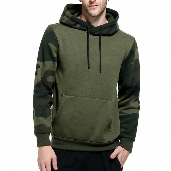 Men's Camouflage Fleece Hoodie 38010727U