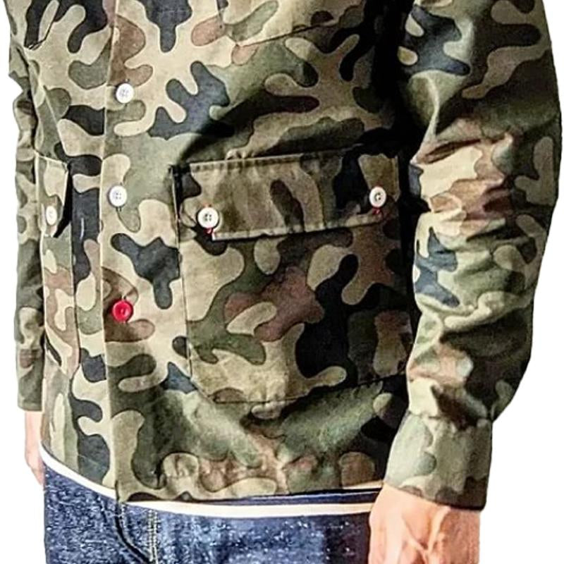 Men's Outdoor Workwear Multi-pocket Jacket 79101729X
