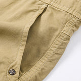 Men's Casual Cotton Multi-Pocket Outdoor Cargo Shorts 63321274M