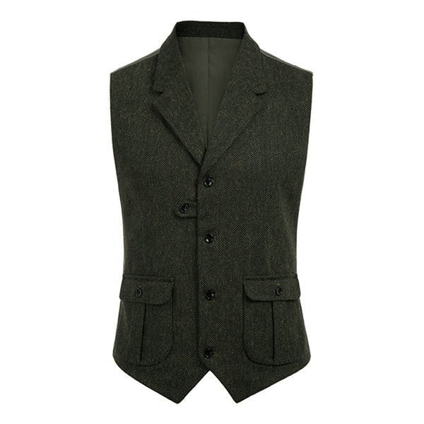 Men's Single Breasted Casual Suit Vest 69845479M