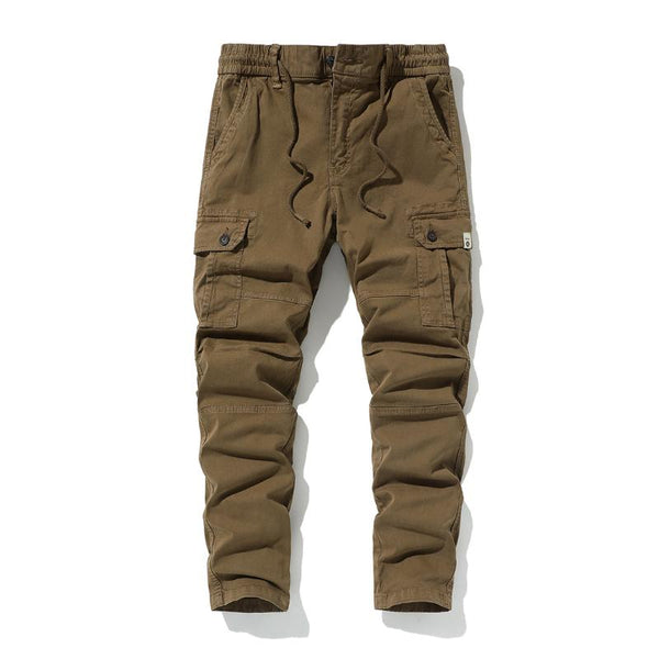 Men's Casual Outdoor Cotton Multi-Pocket Training Cargo Pants 42364375M