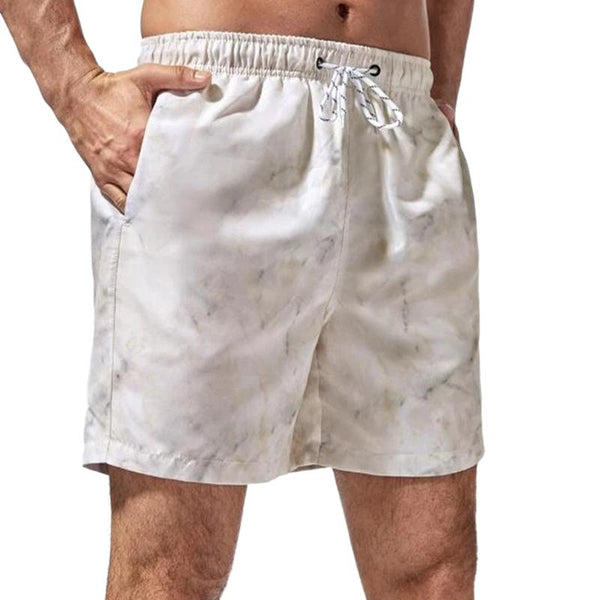 Men's Casual Quick-drying Drawstring Shorts Beach Pants 33952771TO