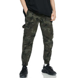 Men's Camouflage Multi-pocket Zipper Cargo Pants 09558175Z