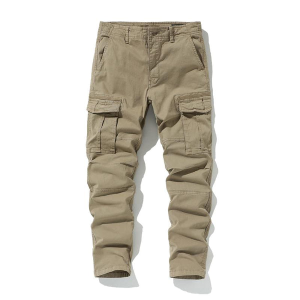 Men's Casual Outdoor Multi-pocket Straight Tactical Cargo Pants 08429616M