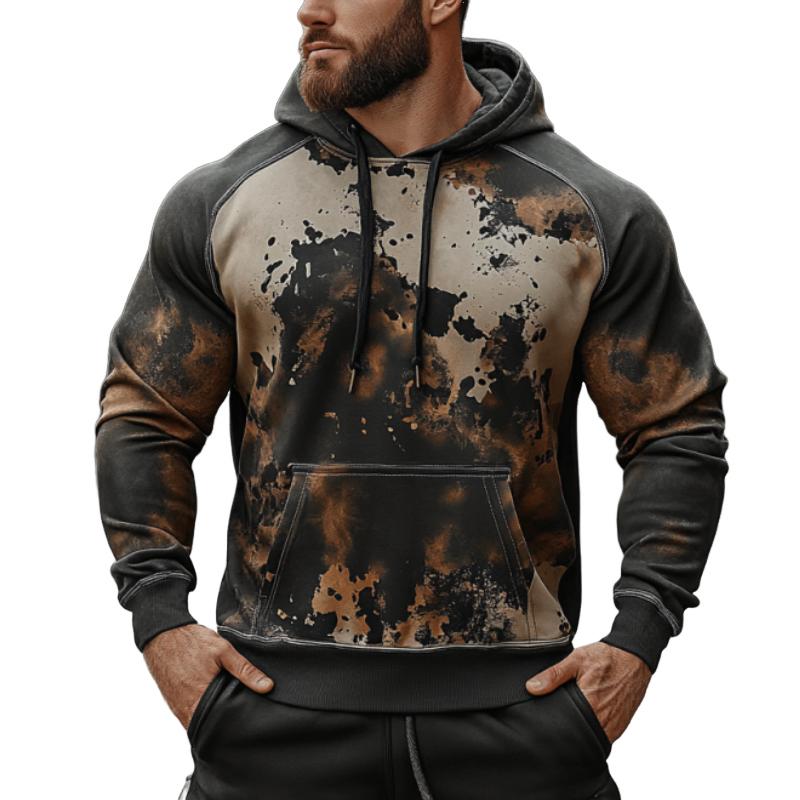 Men's Classic Casual Printed Long Sleeve Hoodie 68187152K