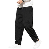 Men's Thickened Loose Corduroy Sports Casual Pants　77666998F