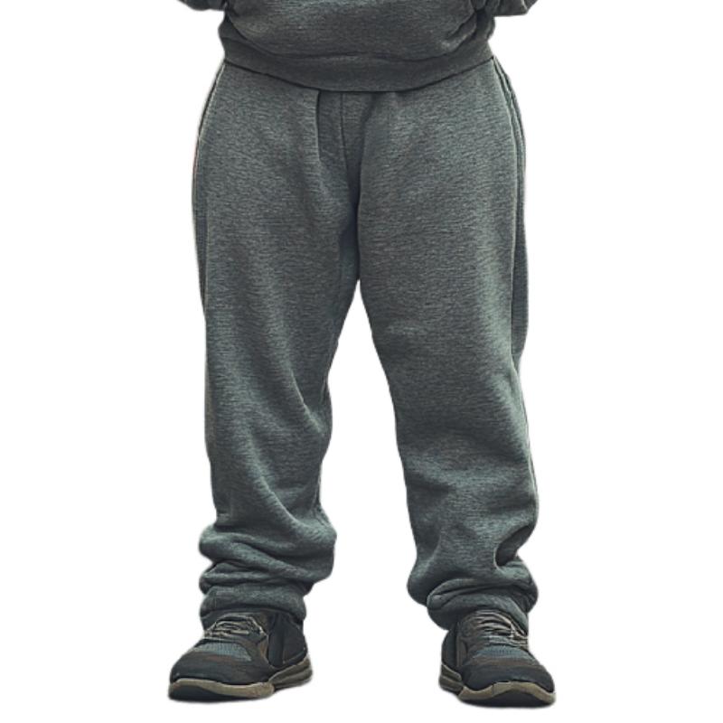 Men's Outdoor Versatile Hooded Sweatshirt and Casual Pants Two-piece Set 17131922F