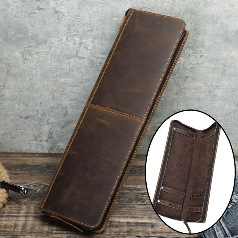 Men's Classic Vintage Portable Tie Storage Bag 23388439K