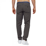 Men's Striped Multi-pocket Casual Trousers (Without Belt) 42804061Z