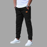 Men's Solid Color Casual Sports Loose Straight Pants 72334918Z