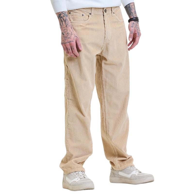 Men's Retro Straight Corduroy Casual Pants 58111124F