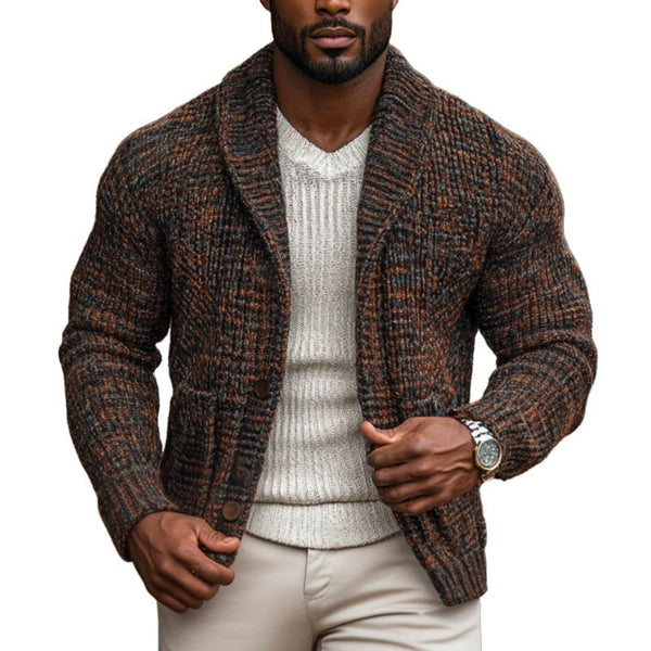 Men's Classic Vintage Knit Cardigan 28295150F