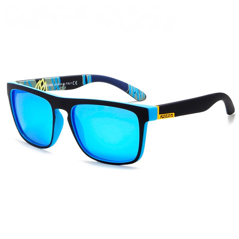 Gafas de sol polarizadas para exteriores con montura cuadrada para hombre 90536529Y