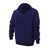 Men's Casual Solid Color Sports Multi-zip Pocket Hooded Sweatshirt Jacket 24304091Y