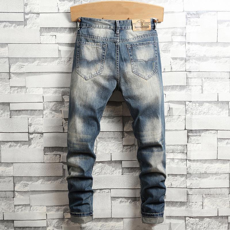 Men's Ripped Stretch Slim Jeans 34378530Y