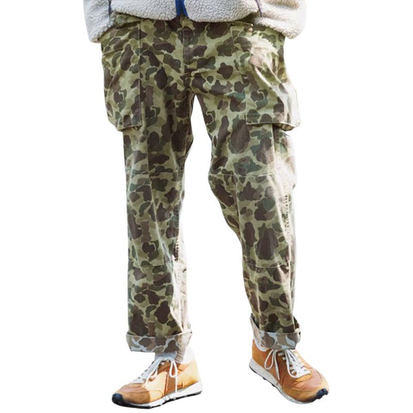 Men's Camouflage Straight Loose Cargo Pants 58915443Z