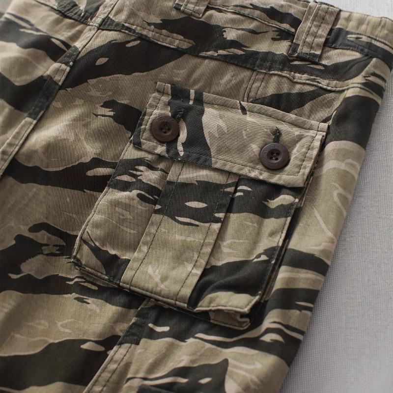 Men's Camouflage Multi-Pocket Outdoor Cargo Pants 44657137X