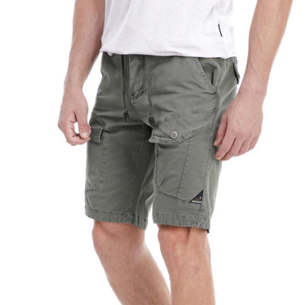 Men's Drawstring Multi-Pocket Cargo Shorts 34798859Y