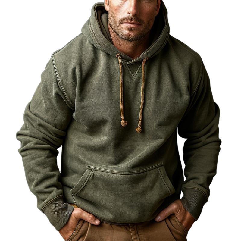 Men's Retro Casual Hoodie 31088790F