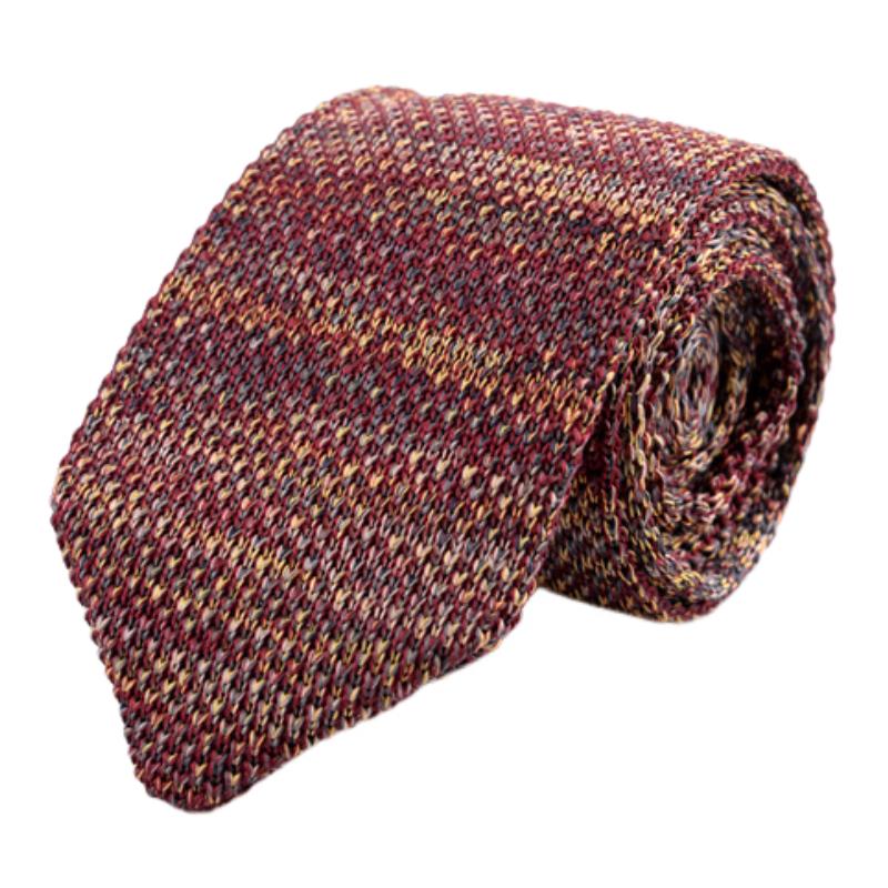 Men's Vintage Arrow-Shaped Knit Tie 26005933F