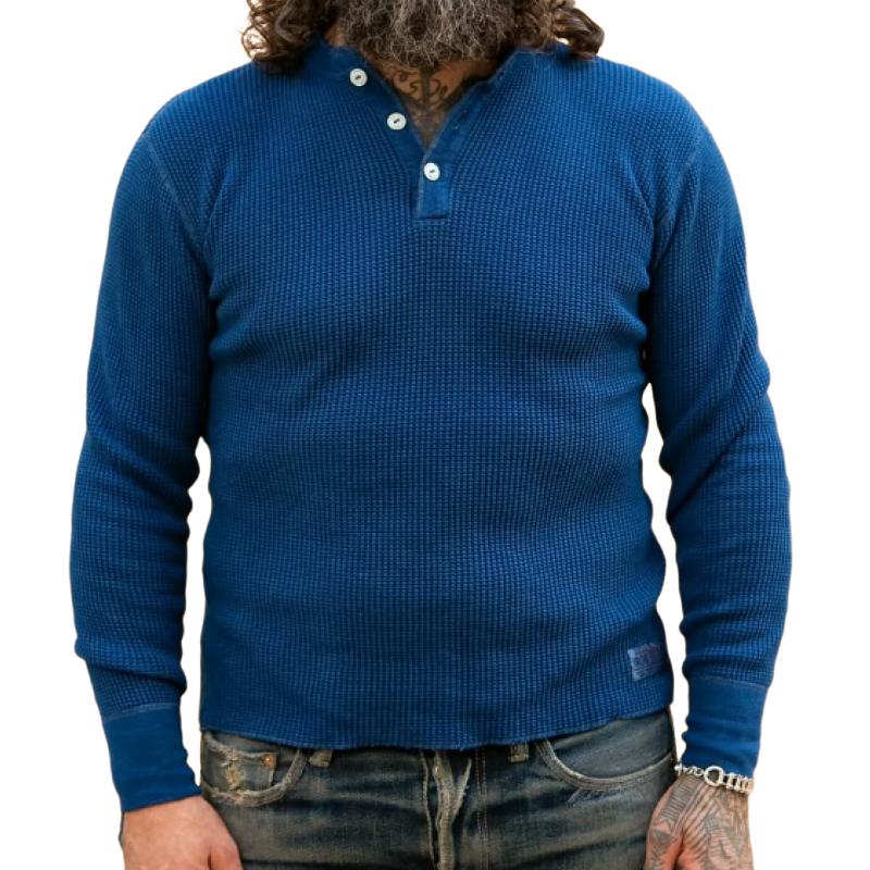 Men's Classic Casual Stand Collar Button Knit Long Sleeve Sweater 20334406K