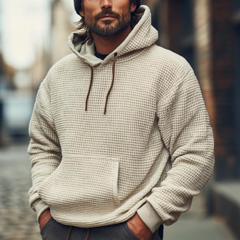 Men's Classic Waffle Hoodie 41374220F