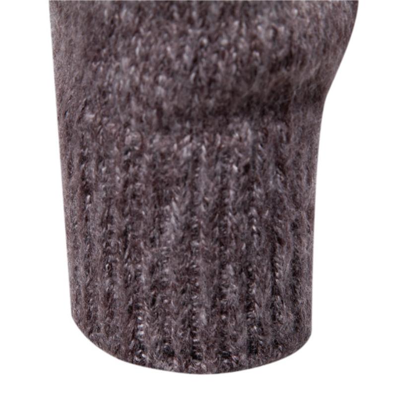 Men's Round Neck Pullover Warm Sweater 98044490F