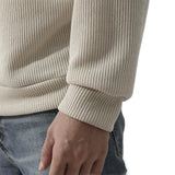 Men's Casual All-match Round Neck Long-sleeved Knitted Bottoming Shirt 89220568F