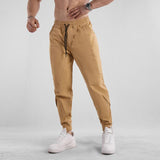 Men's Solid Color Elastic Waist Sports Pants 68008783Z