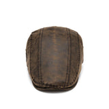 Men's Vintage Distressed Beret 38200659U