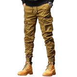 Men's Simple and Versatile Multi Pocket Cargo Pants 20526444F