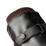 Men's Winter Warm Thickened Leather Gloves 65960061K