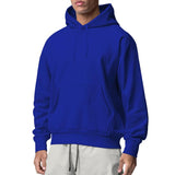 Men's Solid Loose Casual Sports Fitness Hoodie 04506112Z