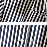 Men's Classic Casual Striped Long Sleeve Shirt 24828740K