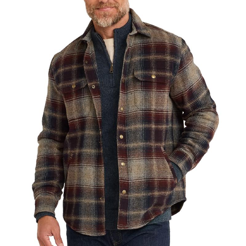 Men's Classic Check Lapel Jacket 67973092F