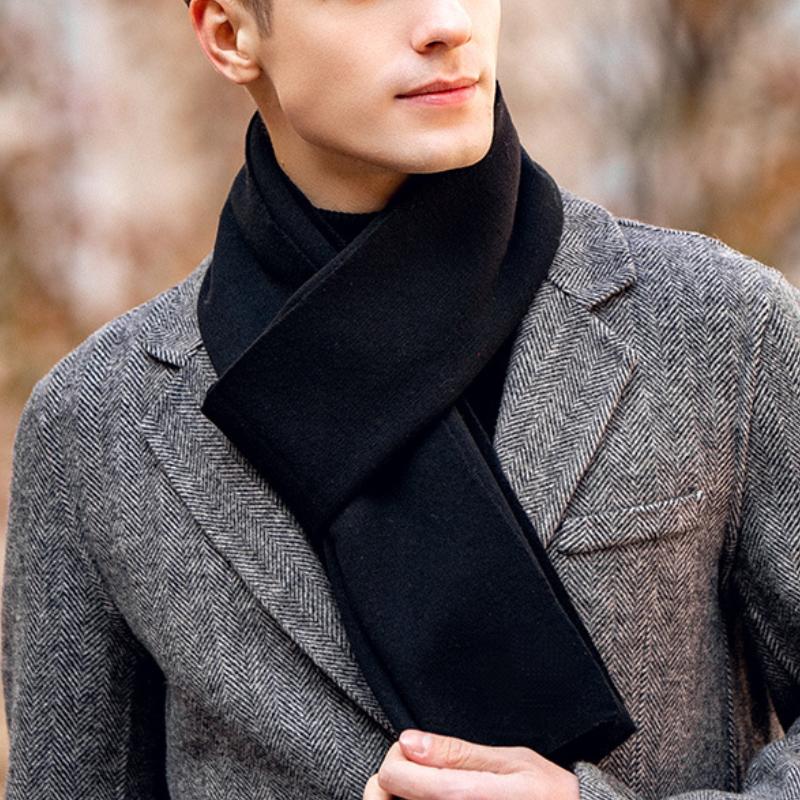 Men's Winter Warm Skin-friendly Cashmere Scarf 42438840K