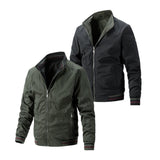 Men's Casual Reversible Stand Collar Jacket 36850059F