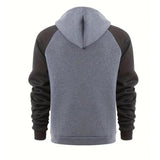 Men's Colorblock Sports Sweatshirt Raglan Sleeve Jacket 11123054Y