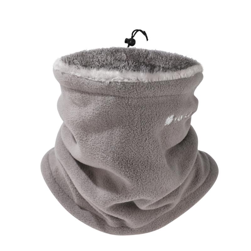 Men's Warm Polar Fleece Adjustable Cold-Proof Hood Neck Gaiter 84113077F