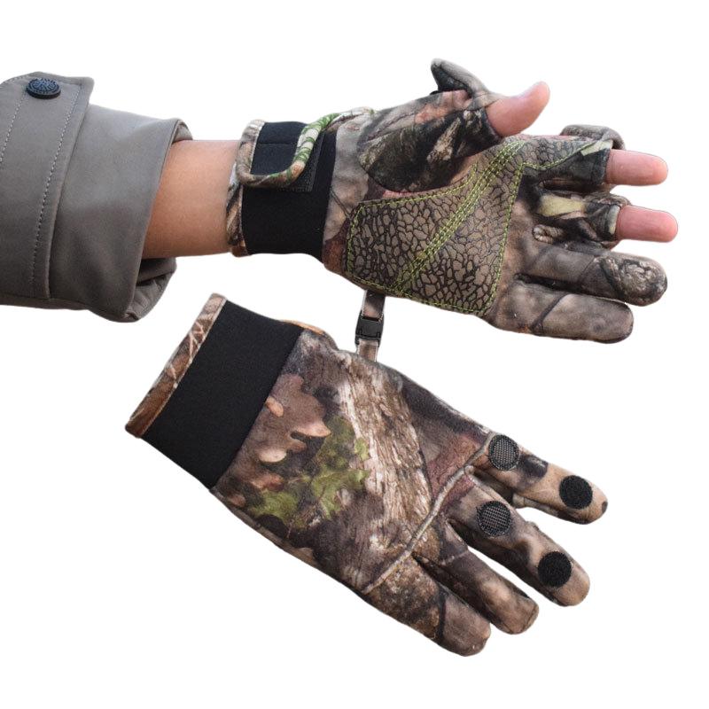 Men's Camouflage Warm Waterproof Windproof Gloves 64639650U