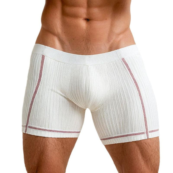 Men's Colorblock Tight Elastic Waist Sports Shorts 02441078Z