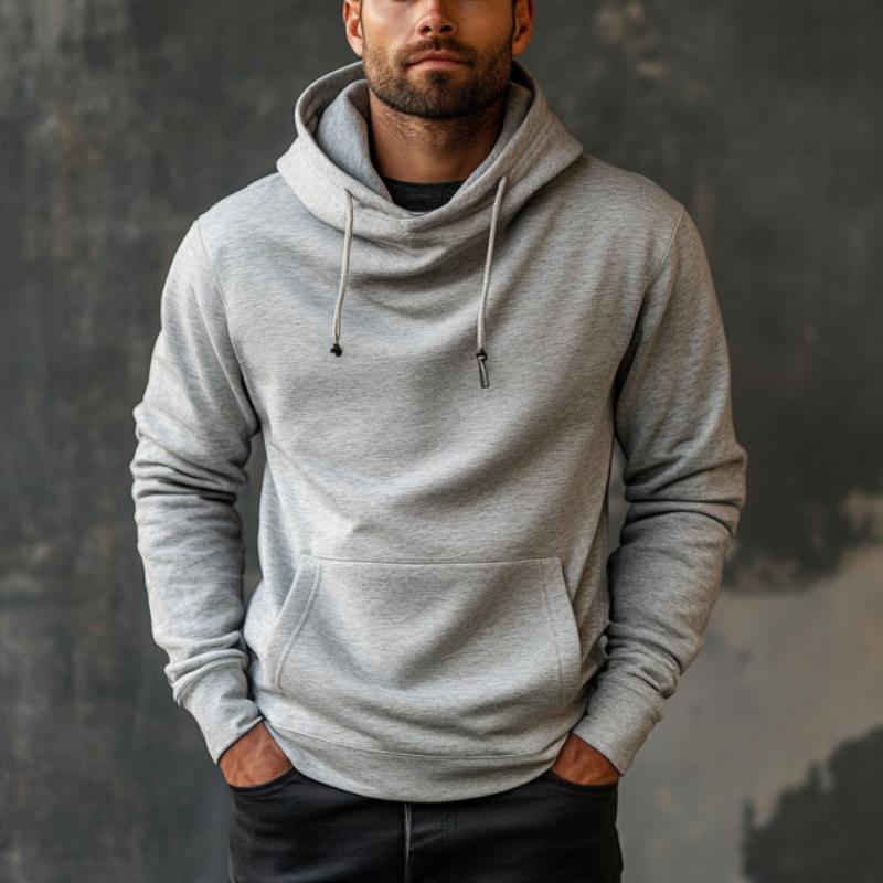 Men's Classic Casual Slim Fit Pullover Hoodie 53425541K