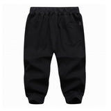 Men's Casual Cotton Blended Elastic Waist Sports Shorts 86740485M