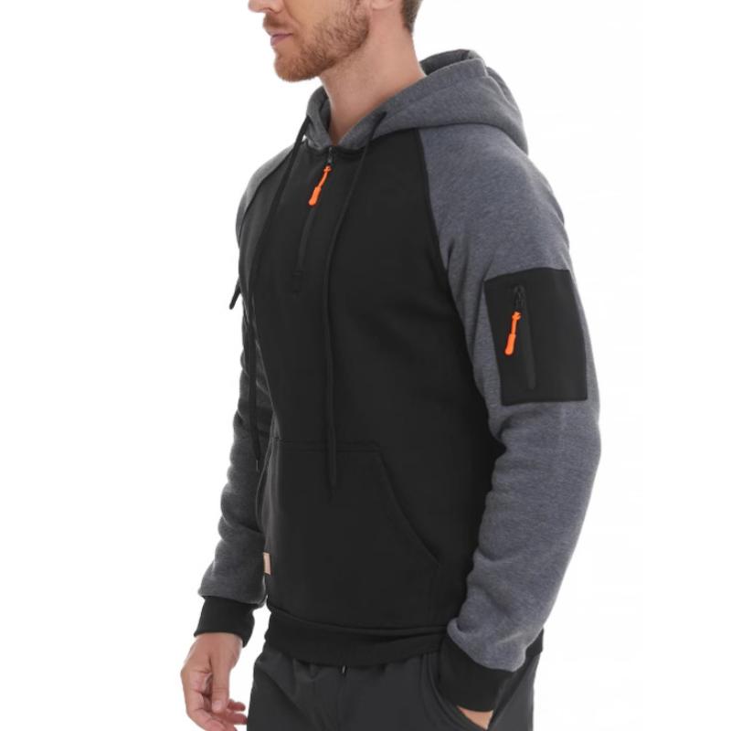 Men's Casual All-match Sports Hooded Sweatshirt　74675889F