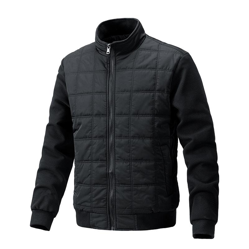 Veste matelassée décontractée à col montant pour homme 18461026F