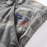 Men's Casual Outdoor Camouflage Multi-Pocket Cargo Pants 08047321M