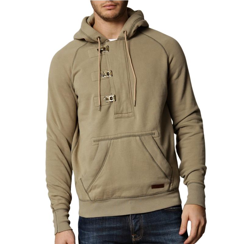 Men's Casual Personalized Hooded Sweatshirt 61929908F