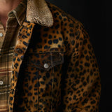 Men's Leopard Print Casual Jacket 13743064F