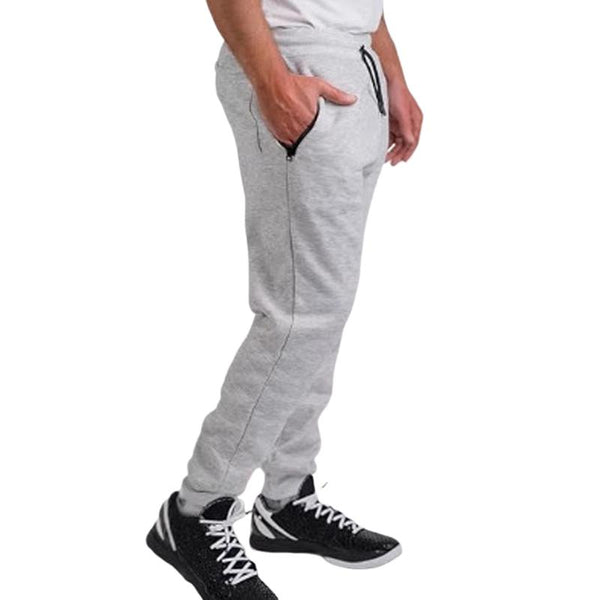 Men's Solid Color Slim Fit Sports Pants 95308411X