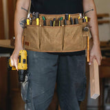 Men's Classic Practical Hardware Tool Bag Storage Waist bag 70347013K